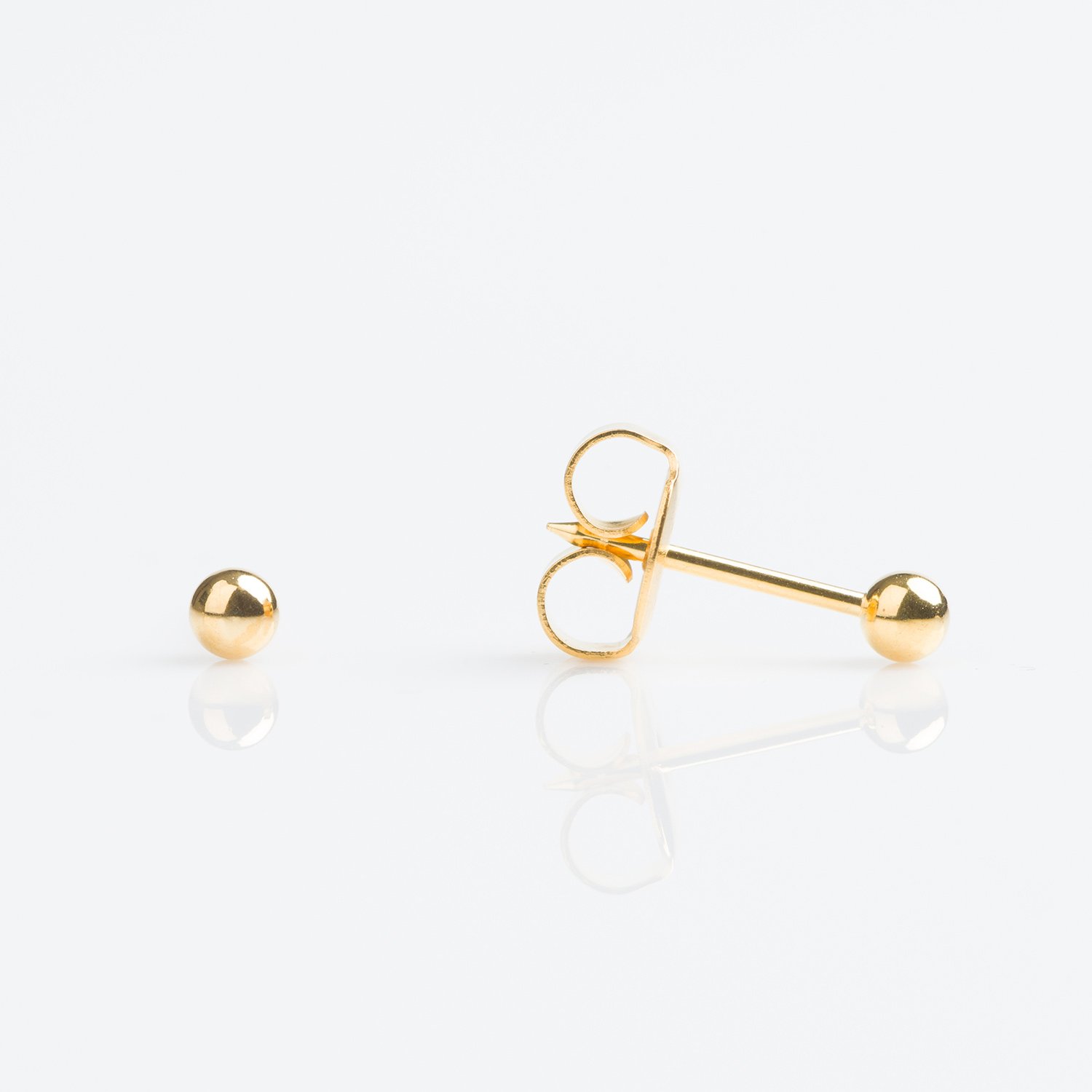 S621STX – Studex Sensitive Gold Plated 3mm Ball Earrings