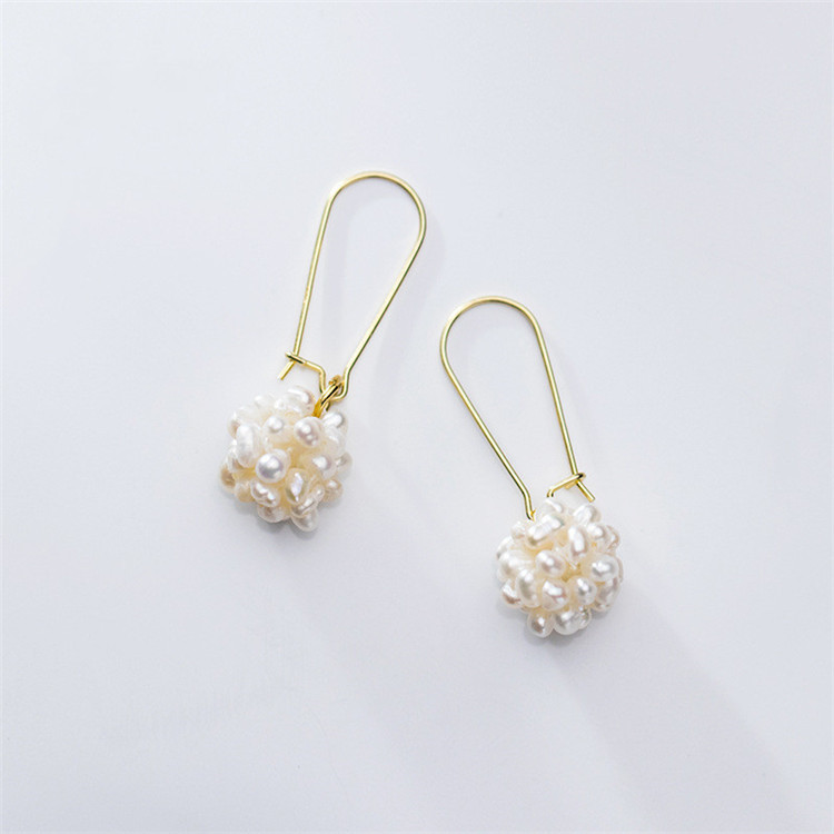 Freshwater Flower Pearl Earrings