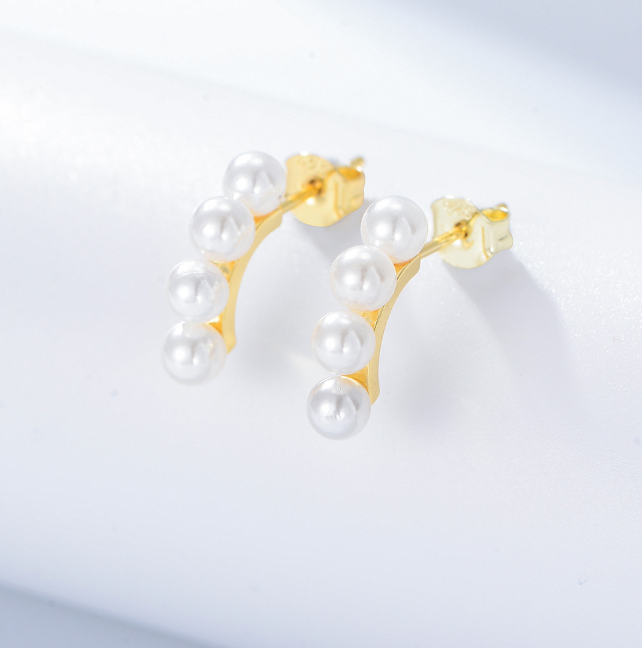 YK Beauty Raining Pearl Earrings