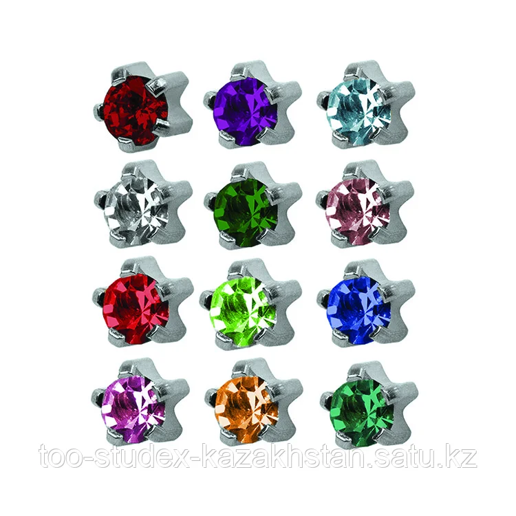 Studex Plus Mini Assorted Ultimate 12 Colours