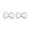Elegant Bow Earrings - Elegant Bow Stud Earrings – Dainty